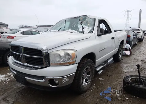 2006 Dodge Ram 1500 Slt from USA, damaged, VIN 1D7HA16N06J184017